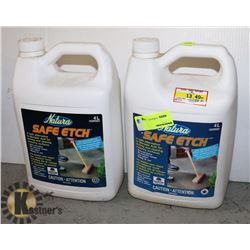 TWO 4L JUGS OF SAFE ETCH