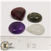Image 1 : #150-REBY/MOONSTONE/AMETHYST/ LABRADORITE