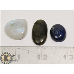 #146-MOONSTONE/ LAPIZ LAZULI/ LABRADORITE