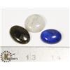 Image 1 : #147-MOONSTONE/ LAPIZ LAZULI/ LABRADORITE