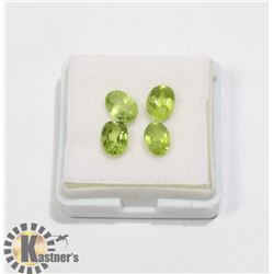 #5-GREEN PERIDOT GEMSTONE OVAL 3.5ct