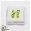 Image 1 : #5-GREEN PERIDOT GEMSTONE OVAL 3.5ct