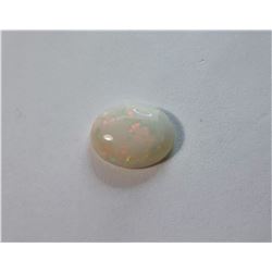 23)  NATURAL OVAL WHITE FIRE AUSTRALIAN