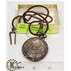 Image 1 : HUNTER STYLE POCKET WATCH WITH EAGLE
