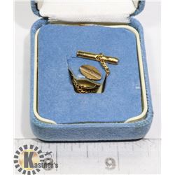 10K GOLD BIRKS PIN (VINTAGE) IN ORIGINAL CASE