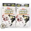 Image 1 : TWO PACKS OF TOPPS PUCK ATTAX HEAD TO HEAD CARD