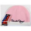 Image 1 : LADIES PINK "HUSTLER HONEY" WINTER TOQUE