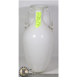 ORIGINAL HANDBLOWN GLASS VASE - 14.5 INCHES HEIGHT