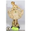 Image 1 : ANTIQUE GIRL FIGURINE 11" TALL