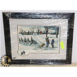 WINTER SCENE PICTURE (24X20)