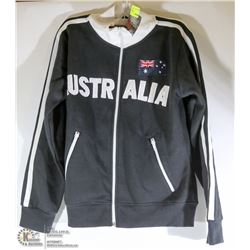 NEW XCEPSION  AUSTRALIA ZIP UP SWEATER SIZE; SM