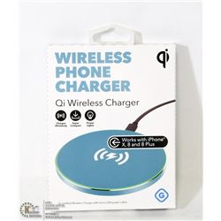NEW GEMS QI WIRELESS PHONE CHARGER