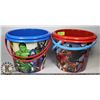 Image 1 : LOT OF 4 MEDIUM SIZE MARVEL SUPER HERO