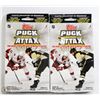 Image 1 : 2PK OF TOPPS PUCK ATTAX 2009-2010 CARD GAME