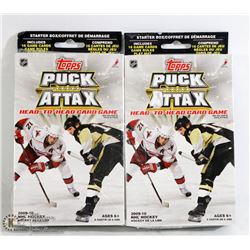2PK OF TOPPS PUCK ATTAX 2009-2010 CARD GAME