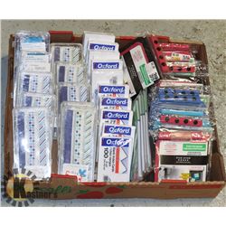 FLAT OF ASSORTED OFFICE SUPPLIES