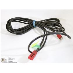 20' BLACK POWER CORD