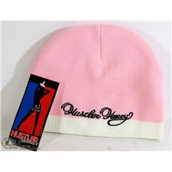 LADIES PINK "HUSTLER HONEY" TOQUE