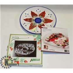 BUNDLE OF THREE SERVING DISHES