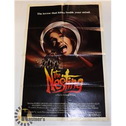 1980 ORIGINAL MOVIE POSTER "THE NESTING" HORROR