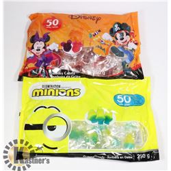 BAG OF 50 DISNEY GUMMY CANDY SOLD WITH BAG OF 50