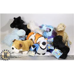 LOT OF 6 WEBKINZ "ADOPT A PET" COLLECTIBLE PLUSH