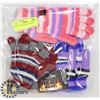 Image 1 : 3PK KIDS HEAT WAVE GLOVES