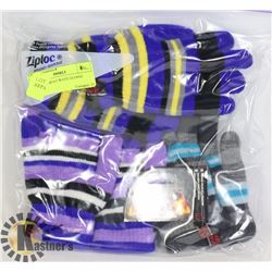 3PK KIDS HEAT WAVE GLOVES