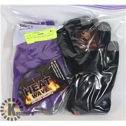 2PK LADIES HEAT WAVE GLOVES