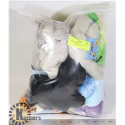 LOT OF 6 WEBKINZ "ADOPT A PET" COLLECTIBLE PLUSH