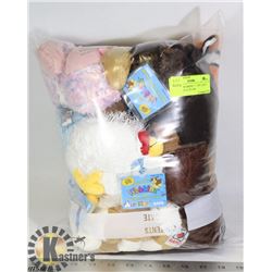LOT OF 6 WEBKINZ "ADOPT A PET" COLLECTIBLE PLUSH
