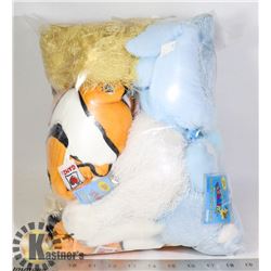 LOT OF 6 WEBKINZ "ADOPT A PET" COLLECTIBLE PLUSH