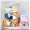 Image 1 : LOT OF 6 WEBKINZ "ADOPT A PET" COLLECTIBLE PLUSH