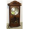 Image 1 : WORKING WOOD WALL CLOCK