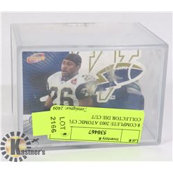 8 COMPLETE 2003 ATOMIC CFL TEAM COLLECTOR DIE CUT