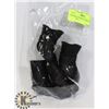 Image 1 : NEW SILICON BOOTS FOR PETS - BLACK SIZE L