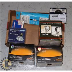 BOX OF HARDWARES- NIGHTHAWK 4HEAD LAMP SYSTEM