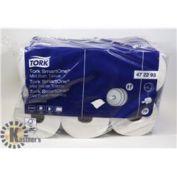 CASE OF TORK SMART ONE MINI BATH TISSUE ROLLS