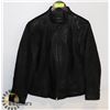 Image 1 : DANIER BLACK LEATHER JACKET - LADIES