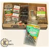 Image 1 : FLAT OF ASSORTED DRYWALL NAILS AND SCREWS