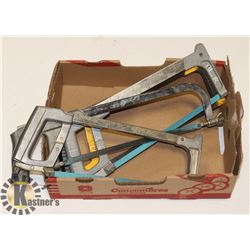 LOT OF 4 HAND SAWS