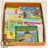 Image 1 : 11 -I CAN READ BOOKS, 3D WOOD PUZZLE ,DVD,BOOKS