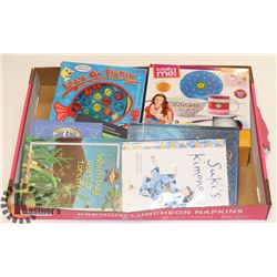 CERAMIC PAINT SET,LETS GO FISH, VARIETY KIDS BOOKS