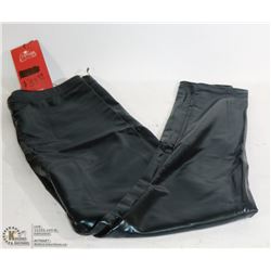 FOREPLAY WOMENS PLEATHER CLUBWEAR LEGGINGS