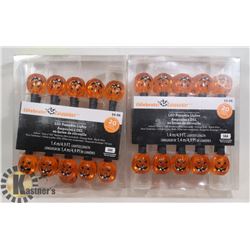 TWO NEW LED PUMPKIN LIGHT SETS