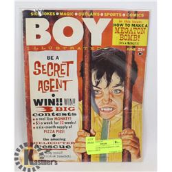BOY ILLUSTRATED PARODY LIKE MAD COMICS