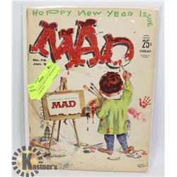 MAD # 76 KEY ISSUE 1ST ARAGONE'S ART FOR MAD