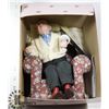 Image 1 : 11" SLEEPING GRANDPA DOLL IN CHAIR