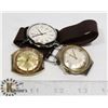 Image 1 : 3 X VINTAGE TIMEX WATCHES