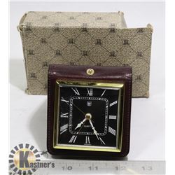 OLD GERMAN TRAVELING ALARM CLOCK NIB